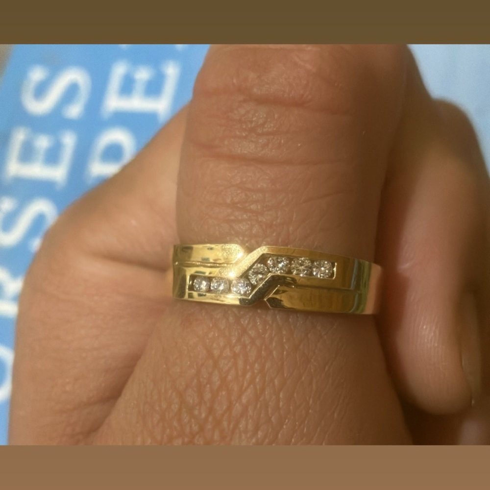 Diamond 14K gold ring